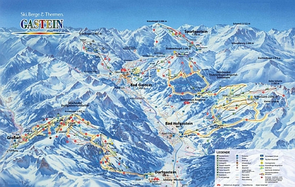 Skifahren in Bad Gastein
